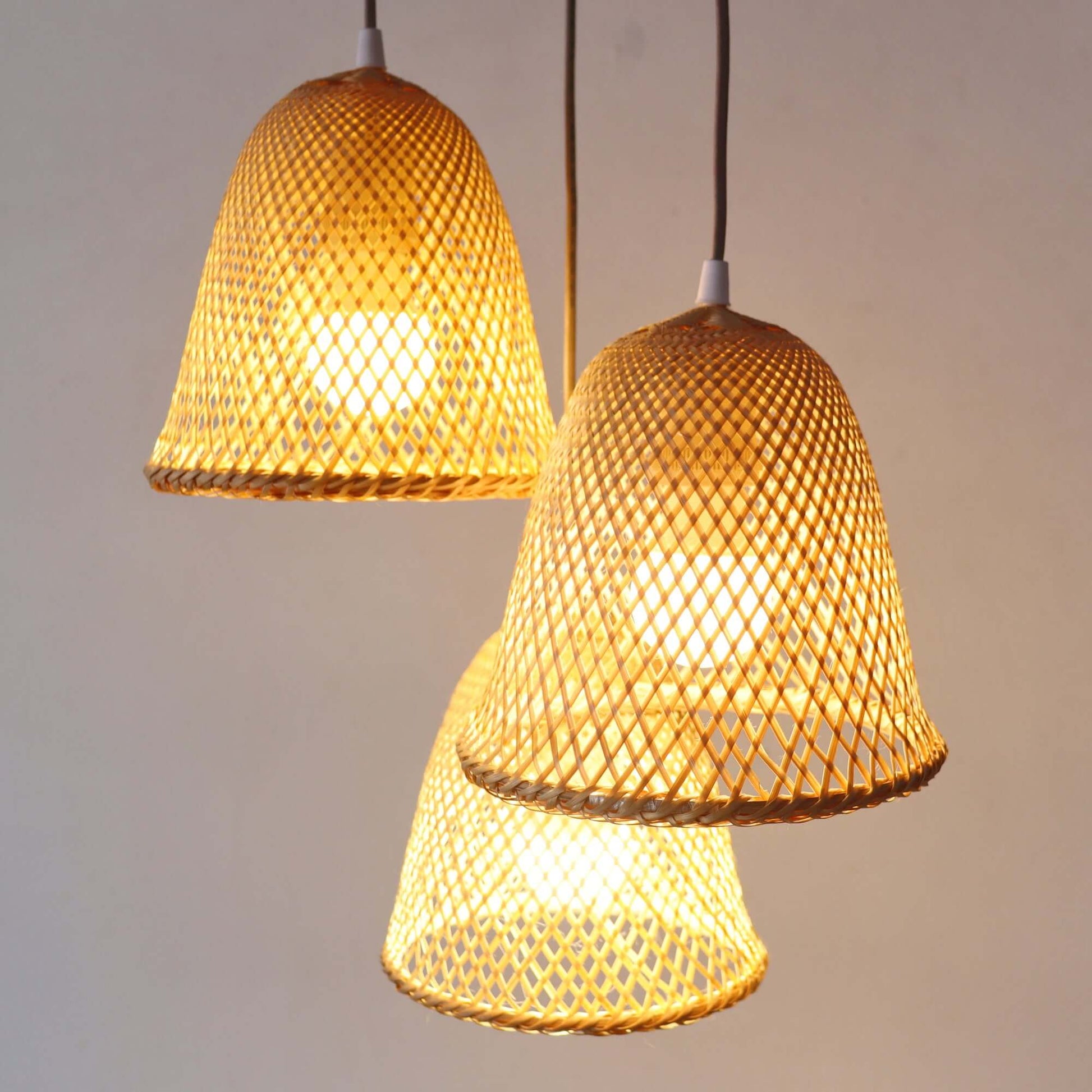 Iia - Bamboo Pendant Light Shade By Thaihome | Pendant Lamps | Modishstore - 11