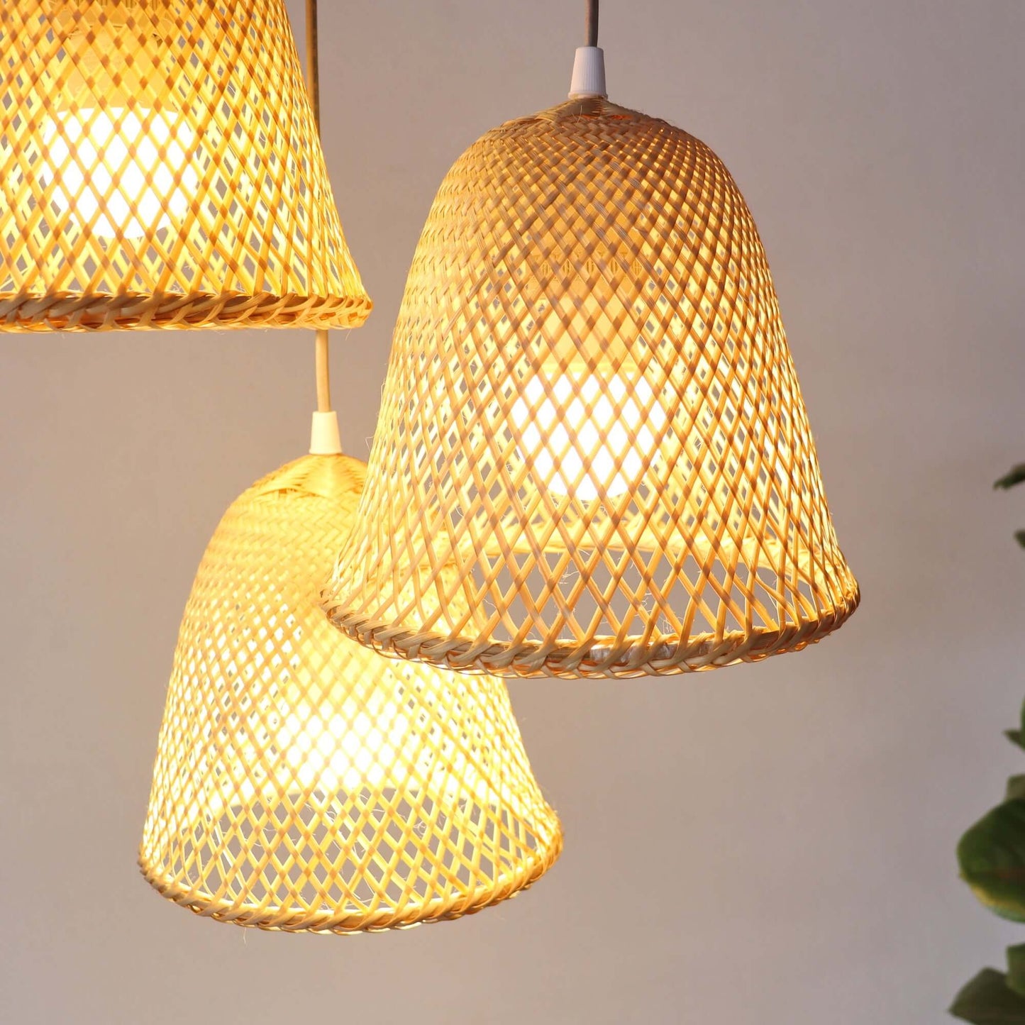 Iia - Bamboo Pendant Light Shade By Thaihome | Pendant Lamps | Modishstore - 8