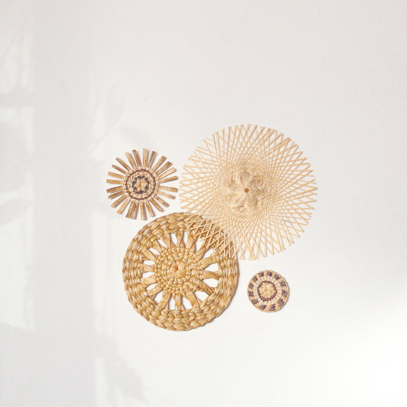 Suk Som - Wall Hanging DeCor (Set Of 4) By Thaihome | Wall Decor | Modishstore
