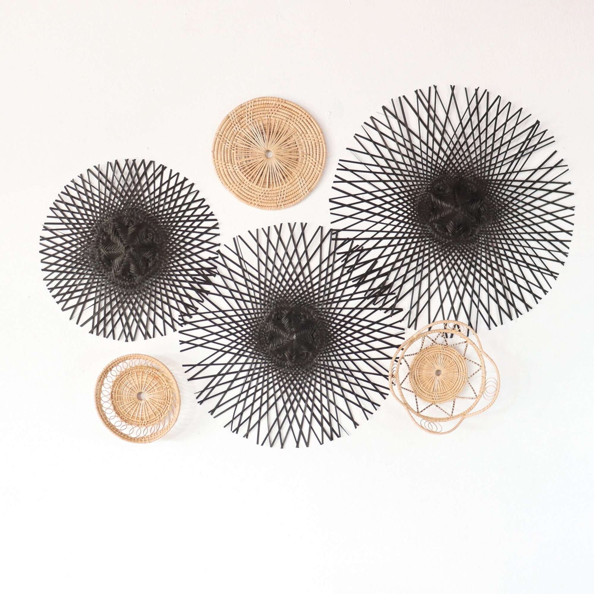 Brooke Rin - Wall Hanging Art Decor Set Of 6 By Thaihome | Wall Decor | Modishstore