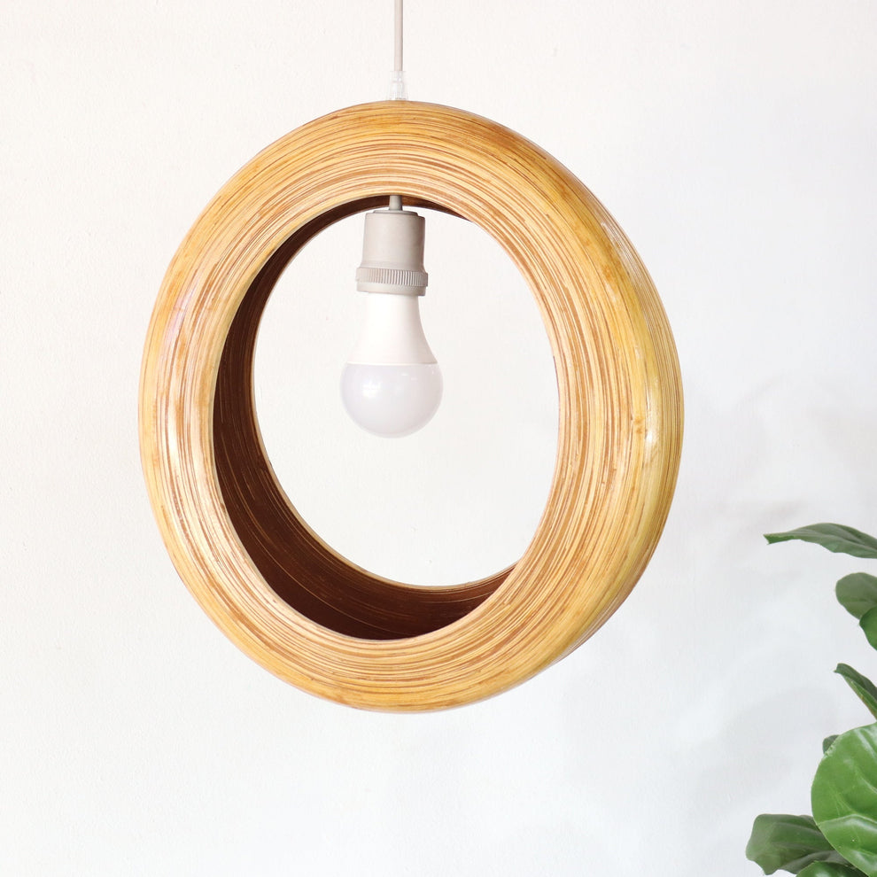 Taywika - Bamboo Pendant Light Shade By Thaihome | Pendant Lamps | Modishstore - 6