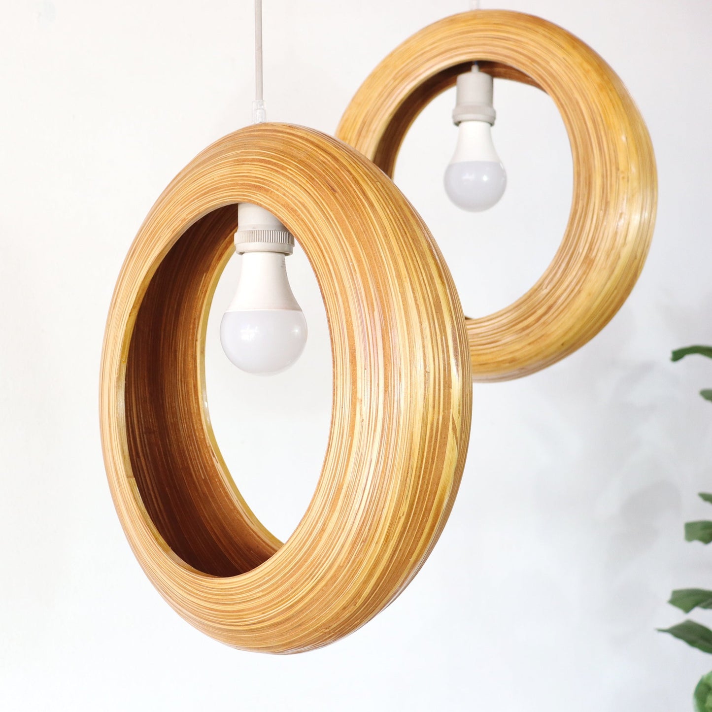 Taywika - Bamboo Pendant Light Shade By Thaihome | Pendant Lamps | Modishstore - 9