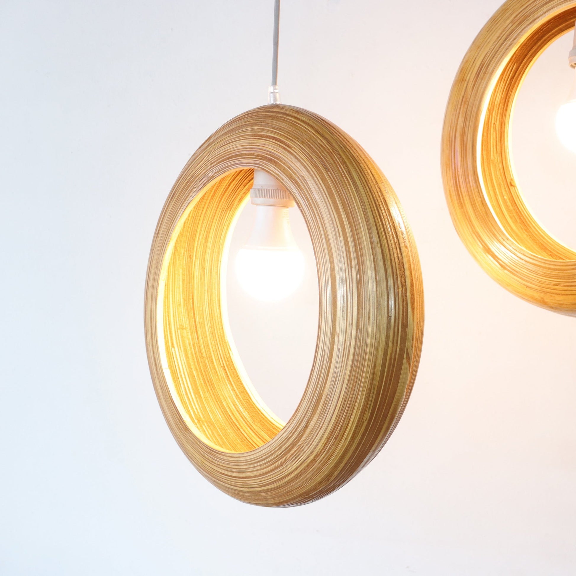 Taywika - Bamboo Pendant Light Shade By Thaihome | Pendant Lamps | Modishstore - 7