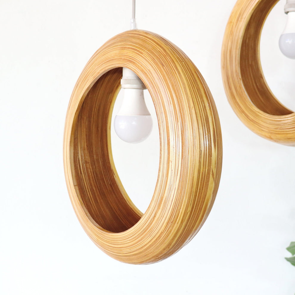 Taywika - Bamboo Pendant Light Shade By Thaihome | Pendant Lamps | Modishstore - 12