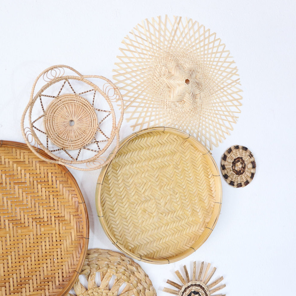 San Suay -  Wall Hanging Decor (Set Of 9) By Thaihome | Wall Decor | Modishstore - 3