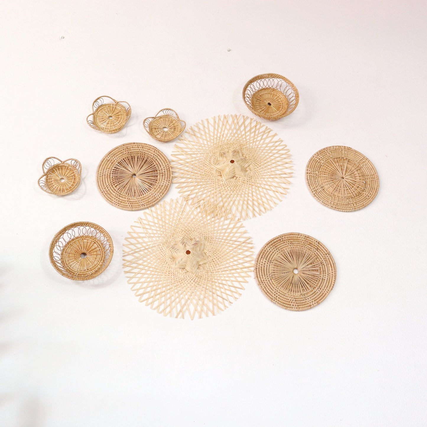 Pan Na Na - Wall Hanging Decor Set Of 10 By Thaihome | Wall Decor | Modishstore - 3