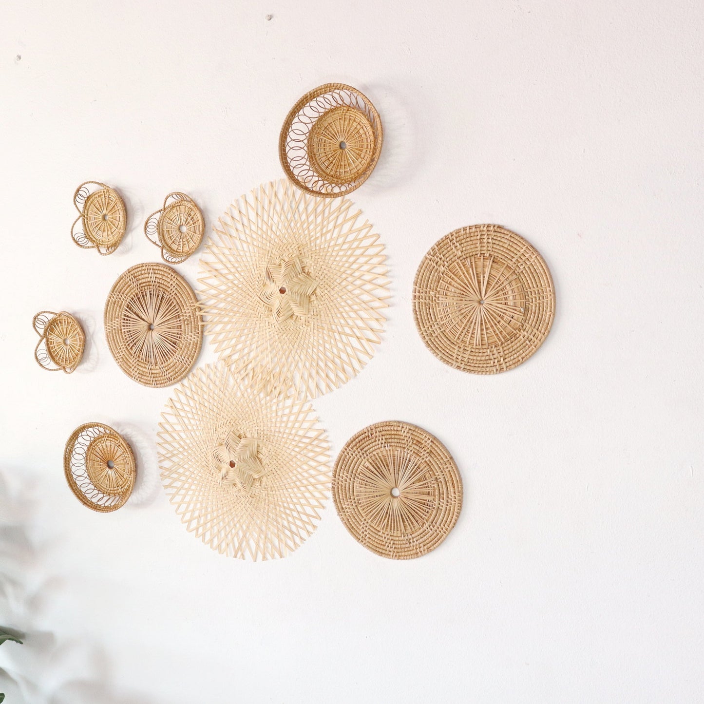 Pan Na Na - Wall Hanging Decor Set Of 10 By Thaihome | Wall Decor | Modishstore - 4