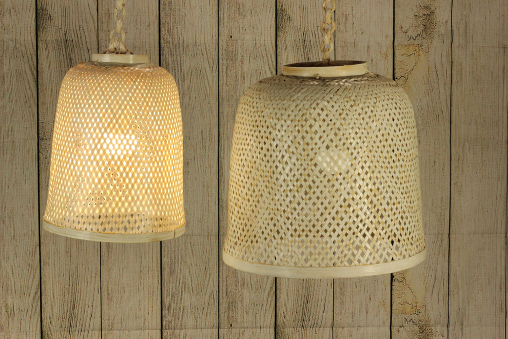 Bambino Hanging Lamp (White Washed) By Artisan Living-6
