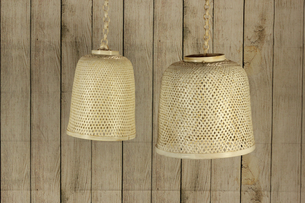 Bambino Hanging Lamp (White Washed) By Artisan Living-7