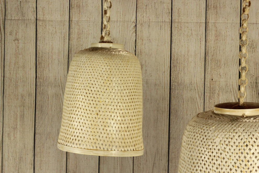 Bambino Hanging Lamp (White Washed) By Artisan Living-8