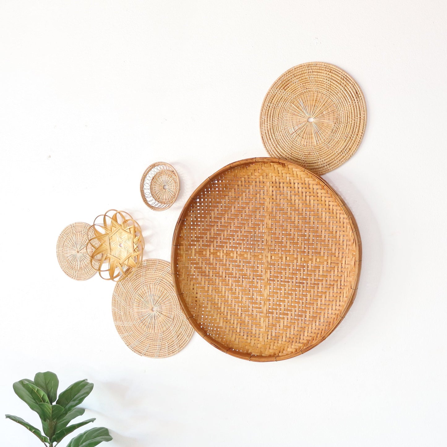 Sopa - Wall Hanging Decor Set Of 6 By Thaihome | Wall Decor | Modishstore - 4