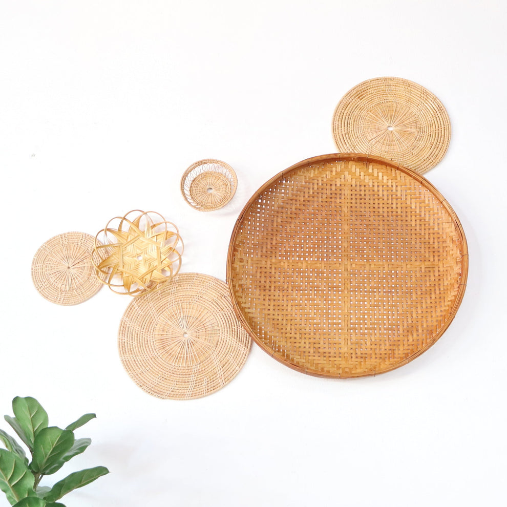 Sopa - Wall Hanging Decor Set Of 6 By Thaihome | Wall Decor | Modishstore - 7