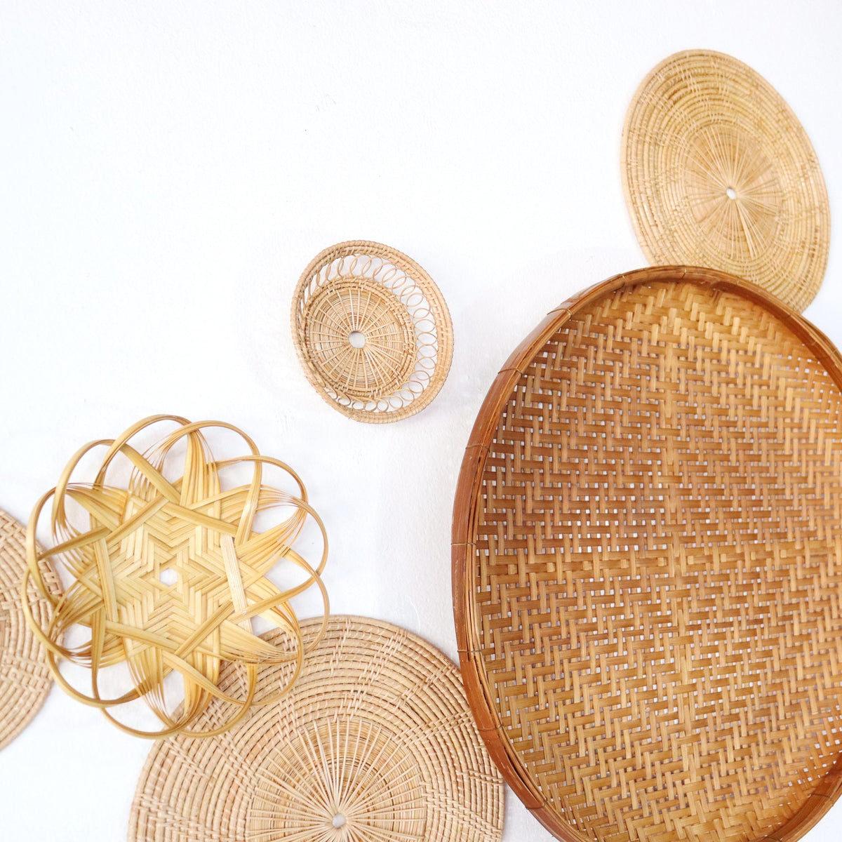 Sopa - Wall Hanging Decor Set Of 6 By Thaihome | Wall Decor | Modishstore - 9