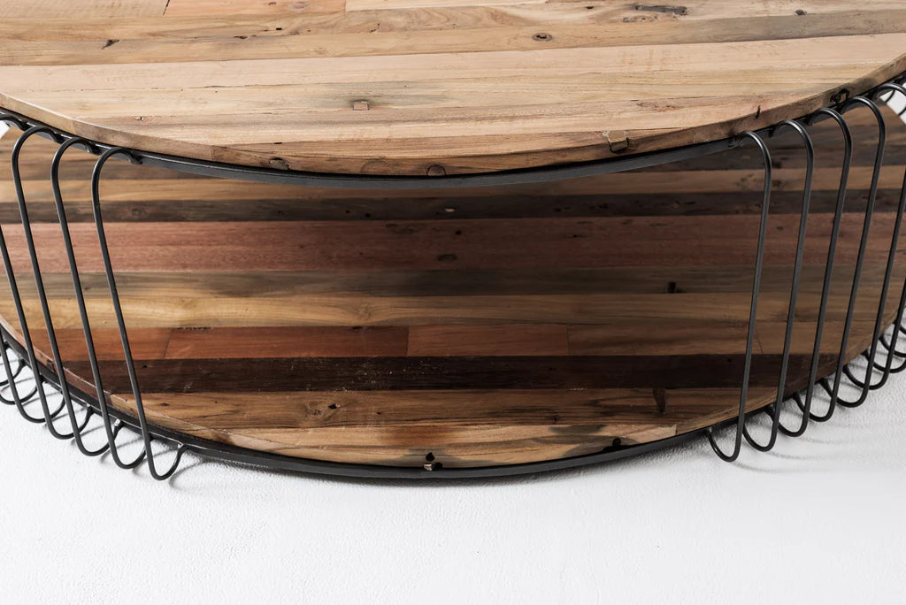 Round Coffee Table 130cm By Novasolo - IMV 28003 | Coffee Tables | Modishstore - 4