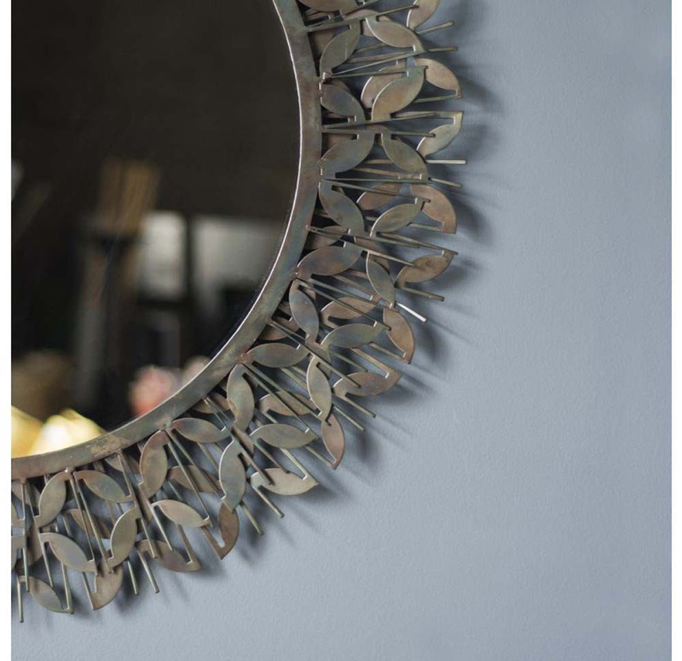 Gold Leaf Design Group Gianna 36"D Mirror | Mirrors | Modishstore - 6