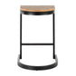 LumiSource Industrial Demi Counter Stool - Set of 2-2