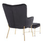 LumiSource Izzy Lounge Chair + Ottoman Set-21
