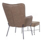 LumiSource Izzy Lounge Chair + Ottoman Set-19