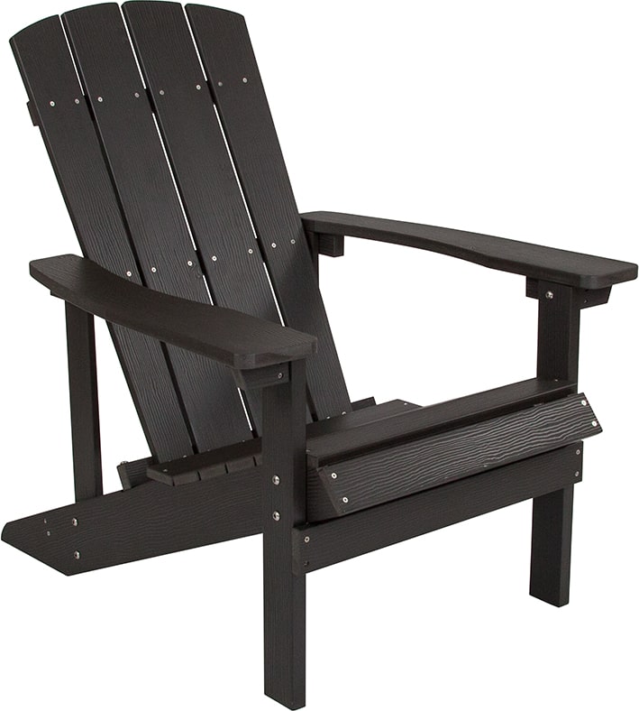 Charlestown All-Weather Adirondack Chair Faux Wood by Flash Furniture | Outdoor Chairs | Modishstore-10