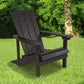 Charlestown All-Weather Adirondack Chair Faux Wood by Flash Furniture | Outdoor Chairs | Modishstore-9