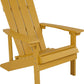 Charlestown All-Weather Adirondack Chair Faux Wood by Flash Furniture | Outdoor Chairs | Modishstore-19