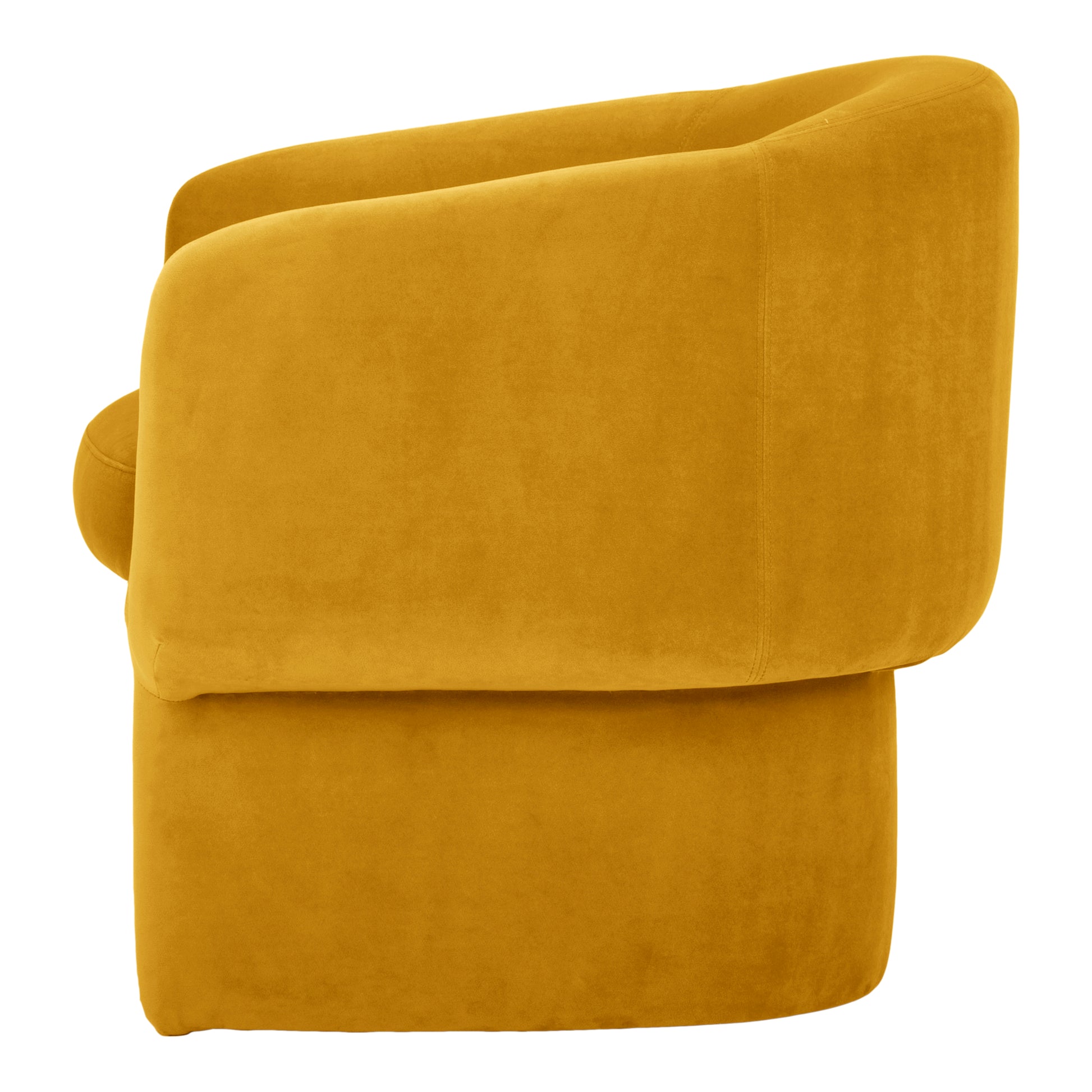 Franco Chair Mustard By Moe's Home Collection | Armchairs | Modishstore - 3