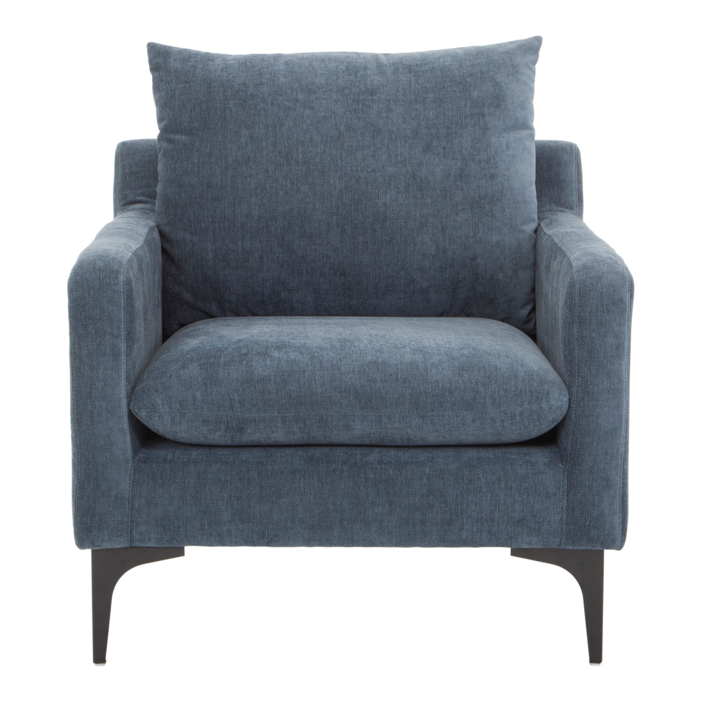 Paris Armchair Blue By Moe's Home Collection | Armchairs | Modishstore - 1
