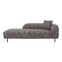 Deleuze Chaise Black By Moe's Home Collection