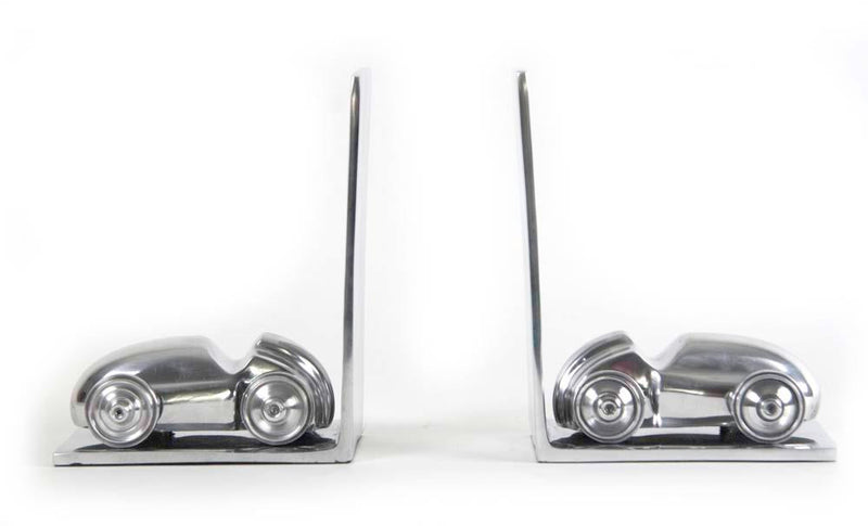 Aluminium Car Bookends by Authentic Models | Bookends | Modishstore