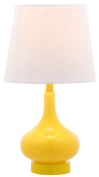 Safavieh Amy Mini Table Lamp - Yellow | Table Lamps | Modishstore