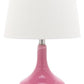 Safavieh Amy Mini Table Lamp - Pink | Table Lamps | Modishstore - 2