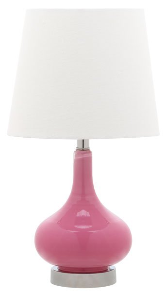 Safavieh Amy Mini Table Lamp - Pink | Table Lamps | Modishstore - 2