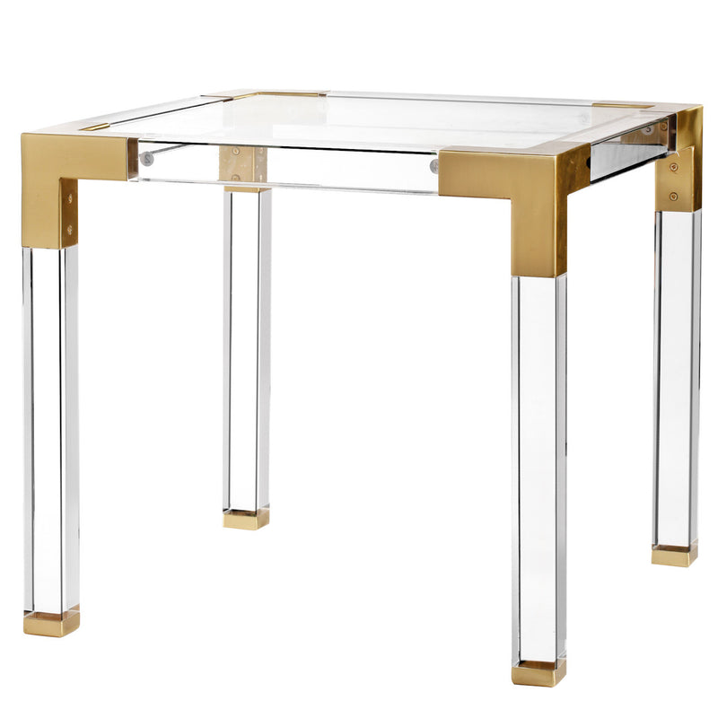 A&B Home Glass & Acrylic Bunching Table | Side Tables | Modishstore