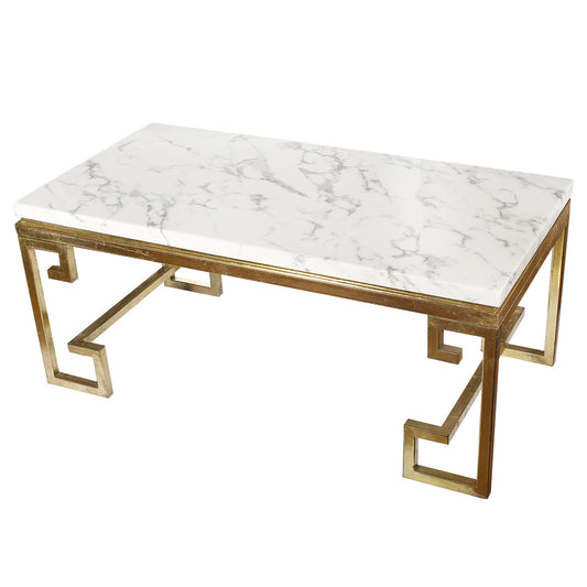 A&B Home Phoenecian Nights Marble Coffee Table | Coffee Tables | Modishstore
