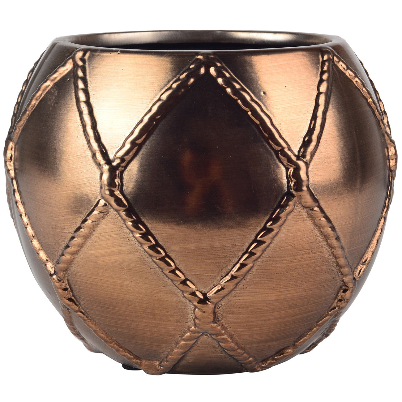 A&B Home Nautical Knot Gold Vase - Set Of 4 | Vases | Modishstore