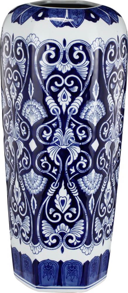 A&B Home Blue & White Porcelain Vase | Vases | Modishstore