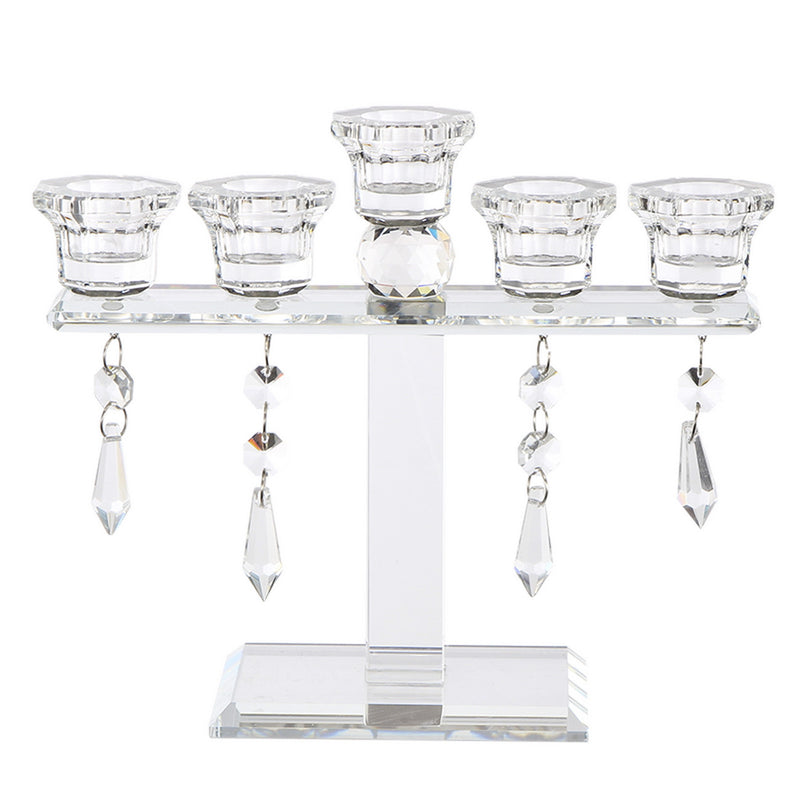 A&B Home Society Chic 5-Arm Candelabra - Set Of 2 | Candelabra | Modishstore