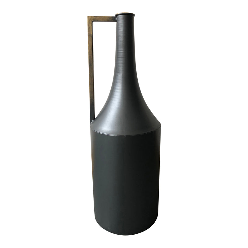 Moe's Home Collection Primus Metal Vase Black | Modishstore | Vases