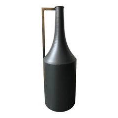 Primus Metal Vase Black By Moe's Home Collection