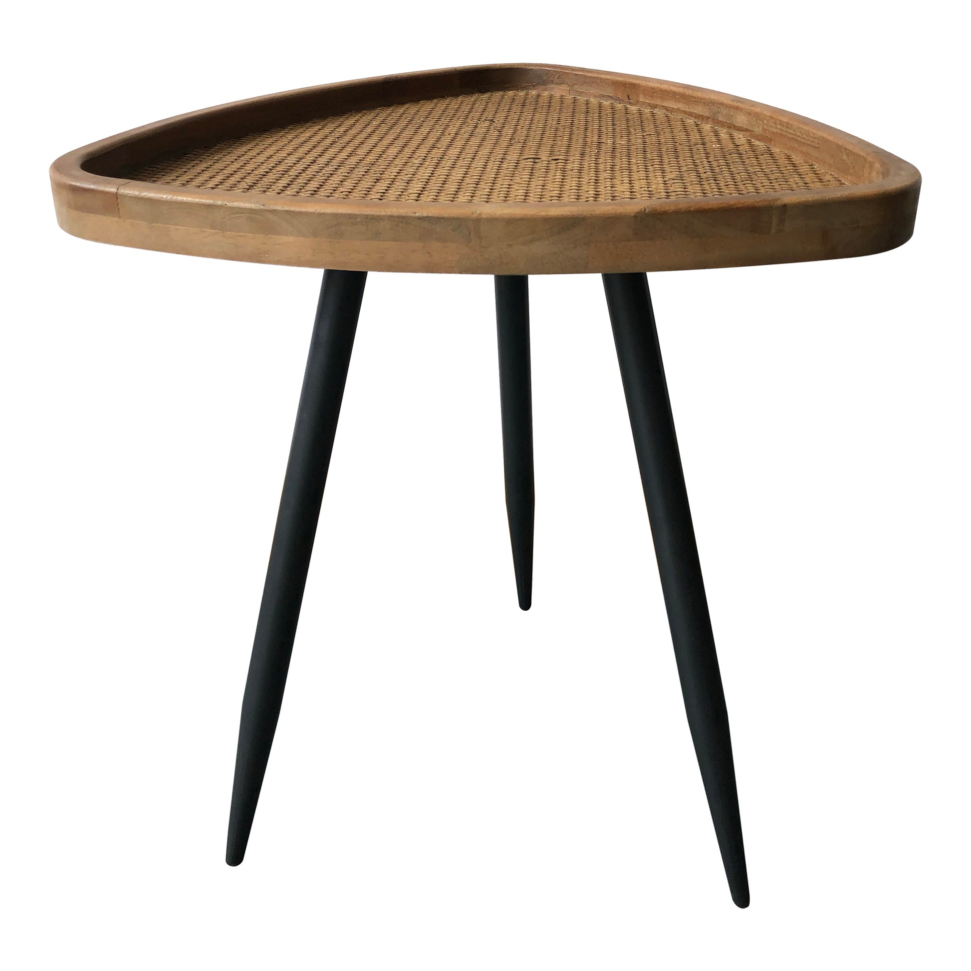 Moe's Home Collection Rollo Rattan Side Table | Modishstore | Side Tables