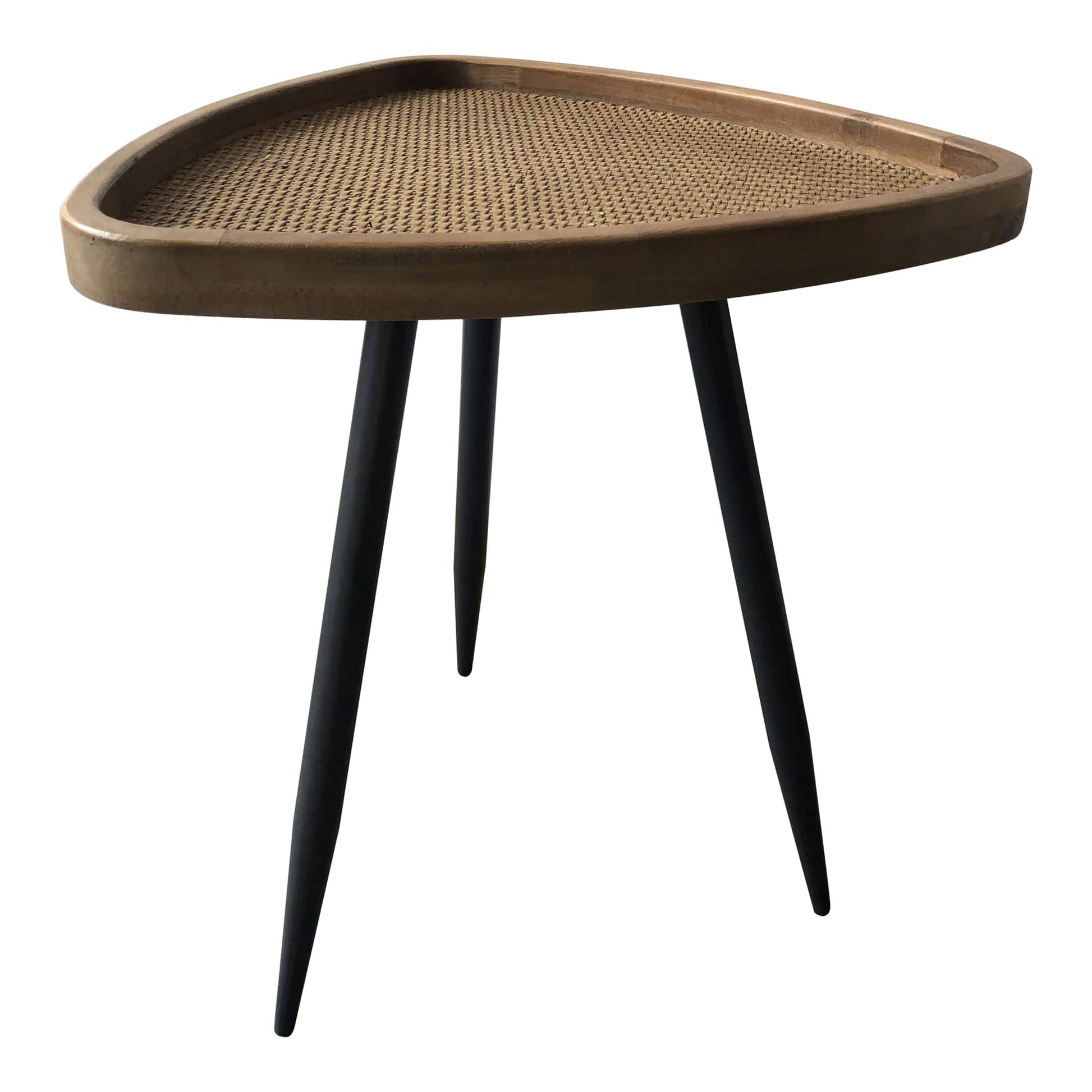 Moe's Home Collection Rollo Rattan Side Table | Modishstore | Side Tables-2