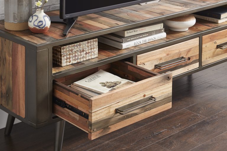 TV Dresser 3 Drawers By Novasolo - KK NO 18005 | TV Stands | Modishstore - 2