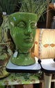 Kalalou Ceramic Head Planter | Modishstore | Planters, Troughs & Cachepots-4