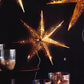 Roost Brass Wall Light Starbursts