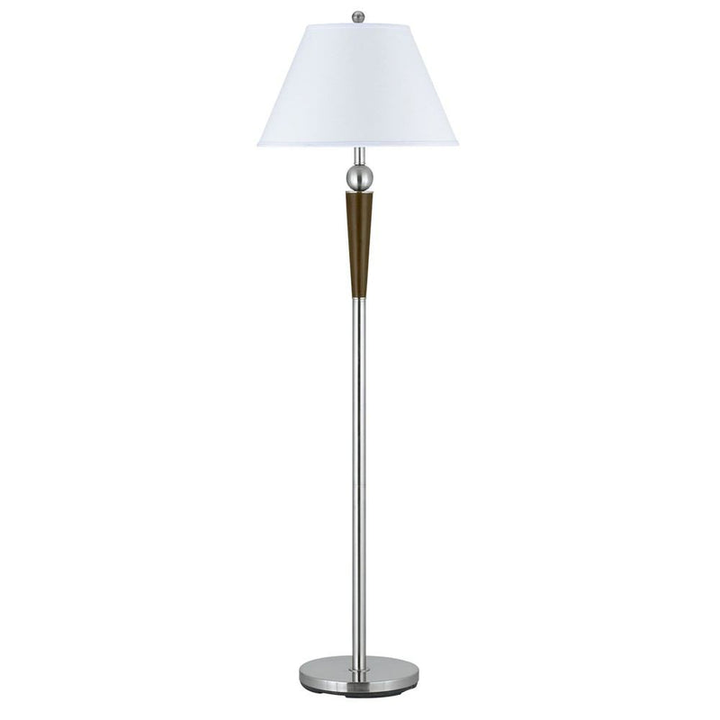 Cal Lighting LA-8005FL-1BS 100W Metal Floor Lamp | Modishstore | Floor Lamps