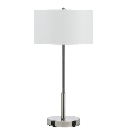 Cal Lighting LA-8019NS-1-BS 100W Metal Night Stand Lamp | Modishstore | Table Lamps