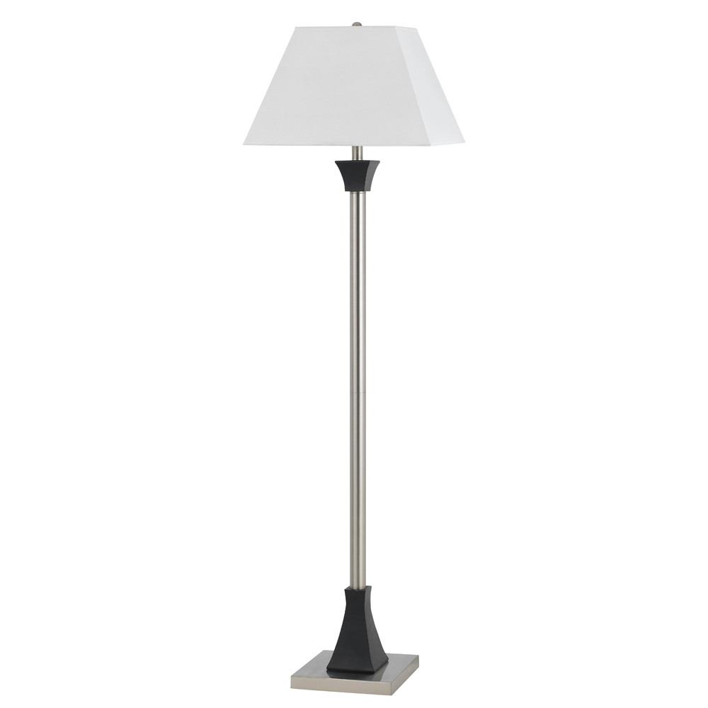 Cal Lighting LA-8021FL-1-BS 100W Metal Floor Lamp | Modishstore | Floor Lamps