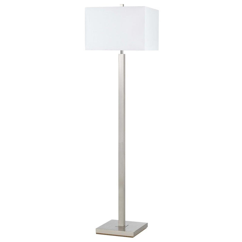 Cal Lighting LA-8028FL-1-BS 100W Metal Floor Lamp | Modishstore | Floor Lamps