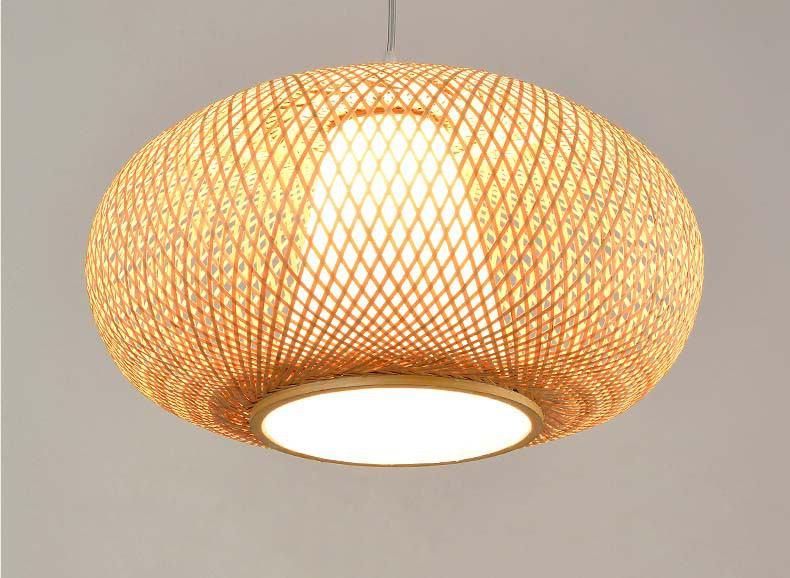 Bamboo Woven Pendant Lamp-2