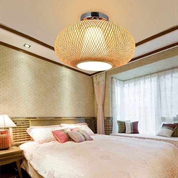 Bamboo Woven Pendant Lamp-5